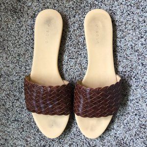 Nisolo Isla Woven Slide Sandal